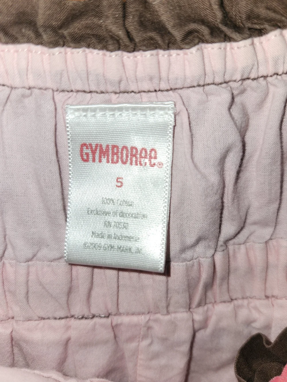 Gymboree Brown, Purple, Yellow, Pink Tiered Maxi Dress with Flower